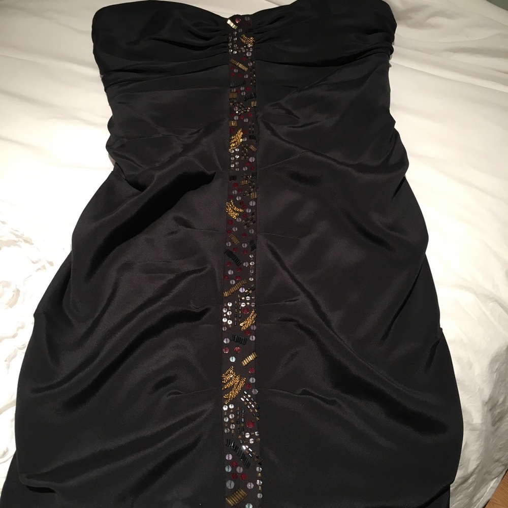 Nicole Miller beaded dress NWOT